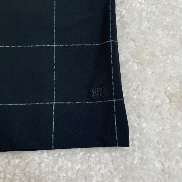 Albion Boss Tee Boxy Fit Windowpane Black - Picture 5 of 7